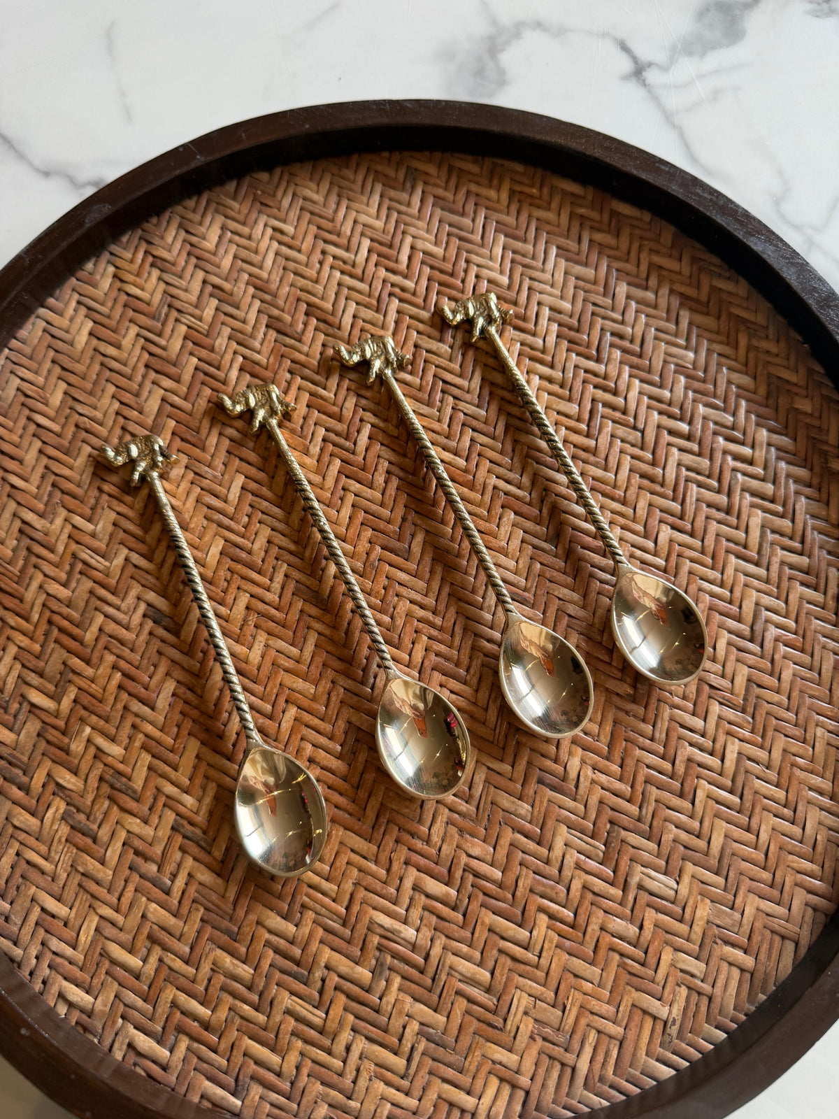 Elephant Dessert Spoons Set