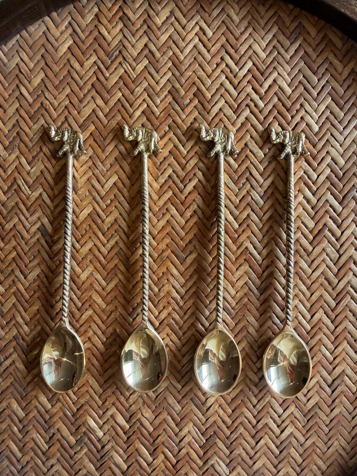 Elephant Dessert Spoons Set