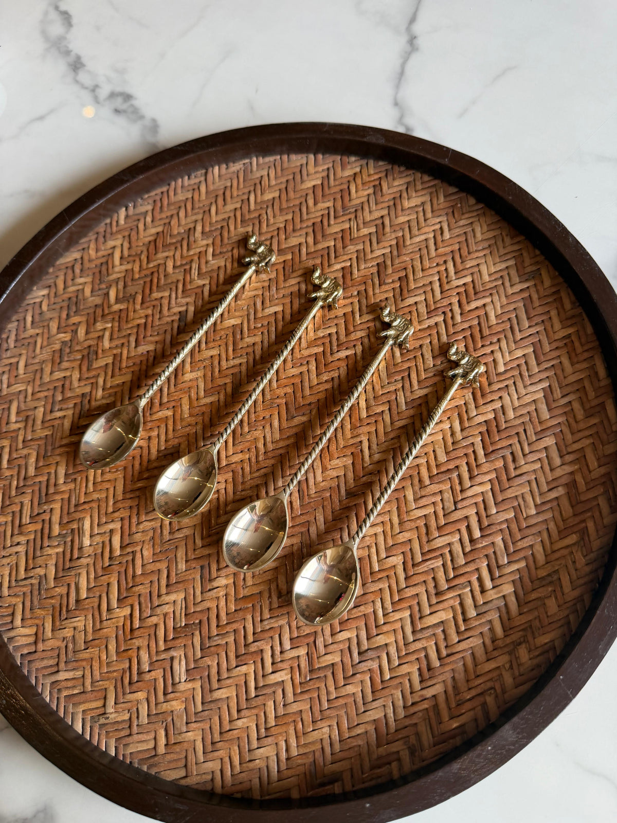 Elephant Dessert Spoons Set