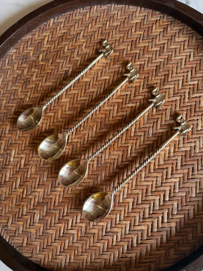 Elephant Dessert Spoons Set