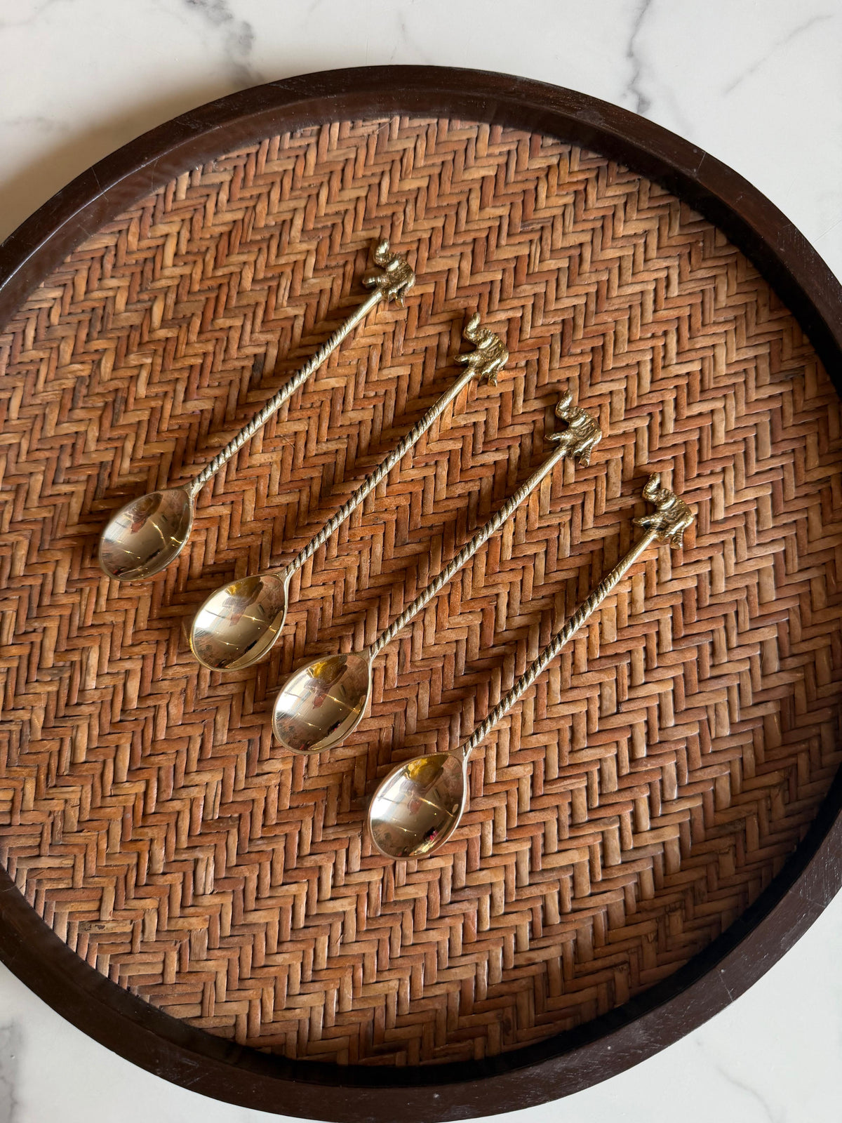 Elephant Dessert Spoons Set