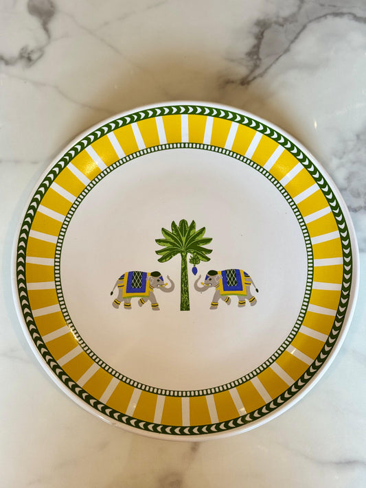 Golden Trunk Dinner Plate