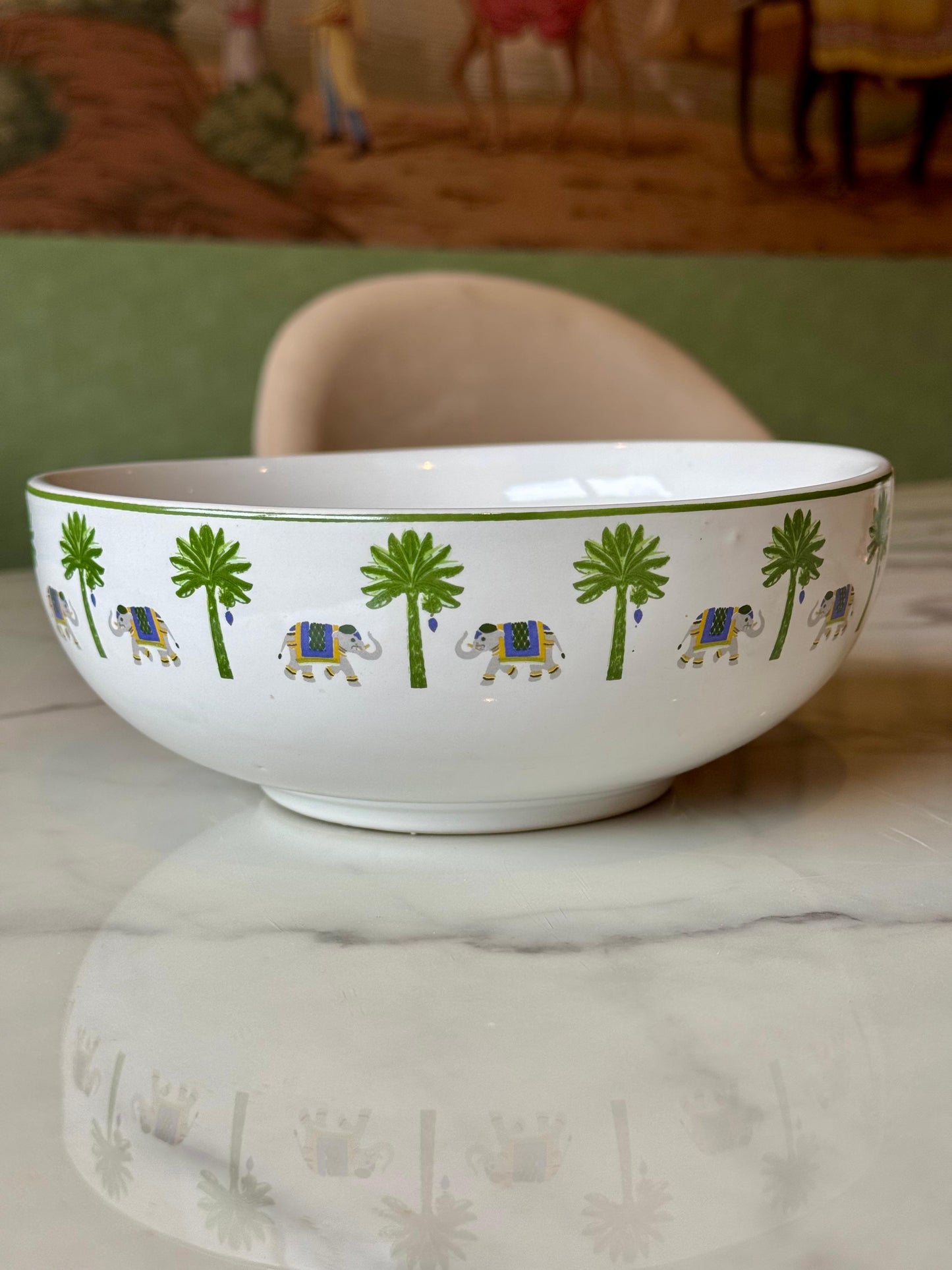 Golden Trunk Serving Bowl
