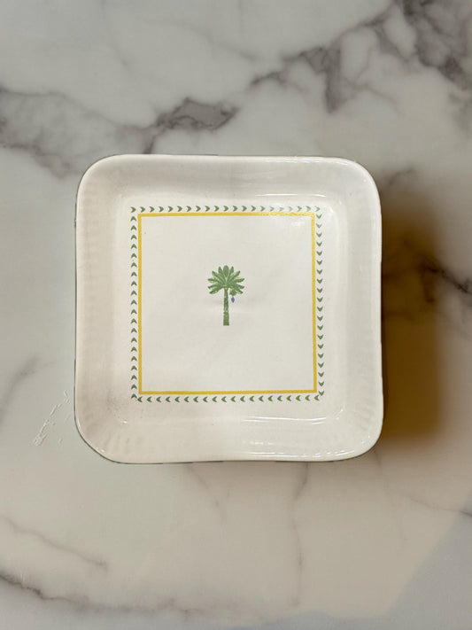 Golden Trunk Square Tapas Plate