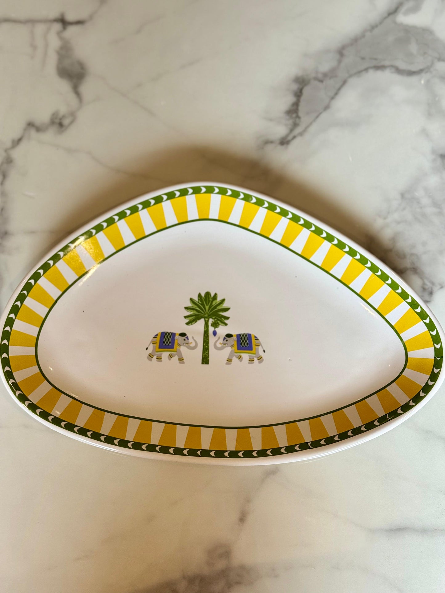 Golden Trunk Platter