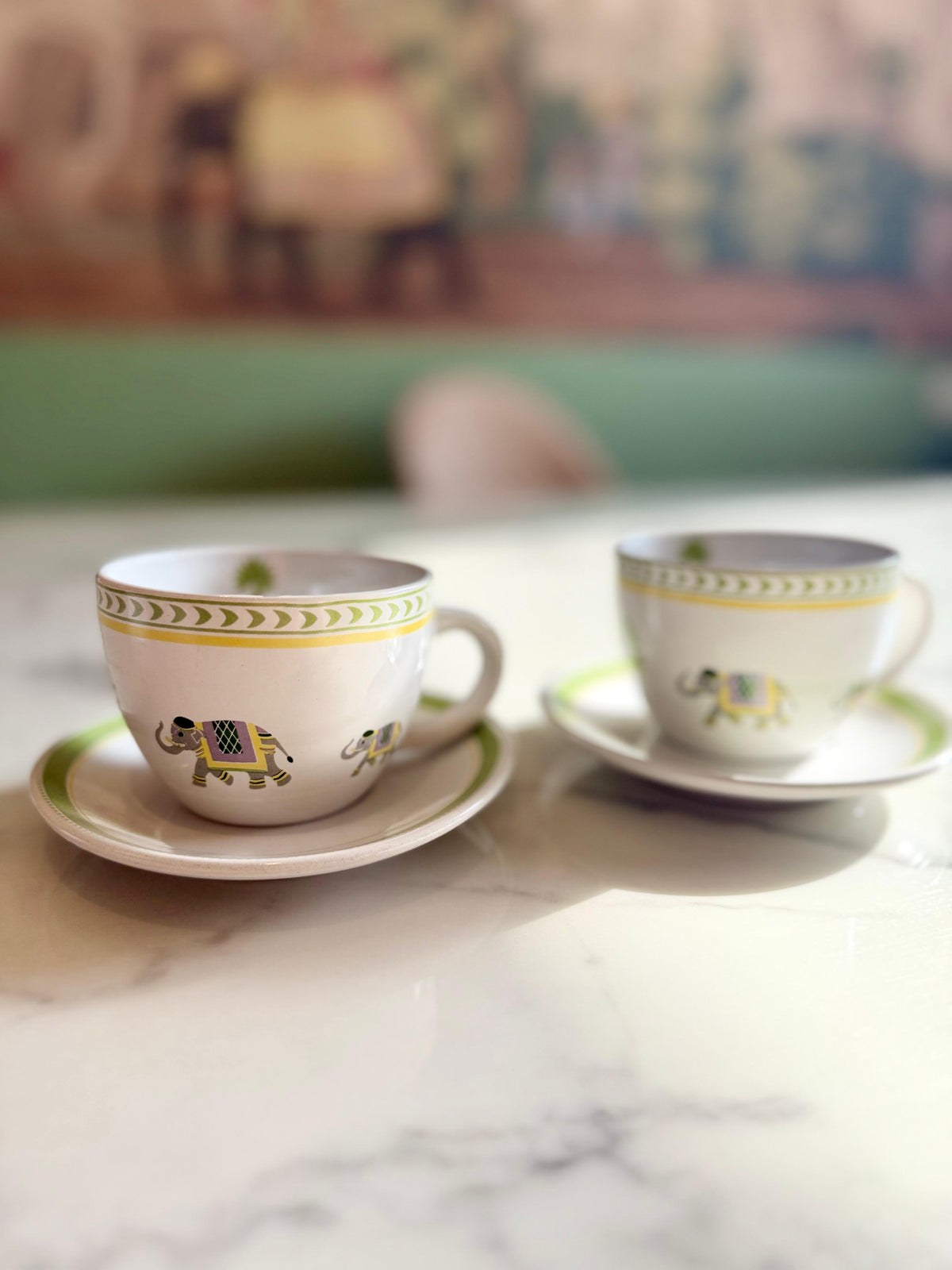 Golden Trunk Tea Set