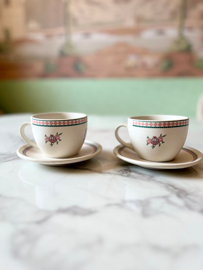 Anar Bagh Tea Set (2 Pairs)