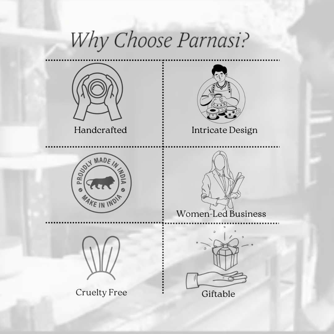 Golden Trunk Tea Set