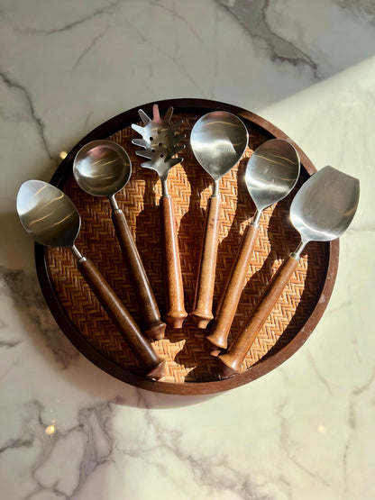 Wooden Serving Set